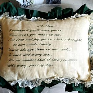 Handmade Mother Pillow